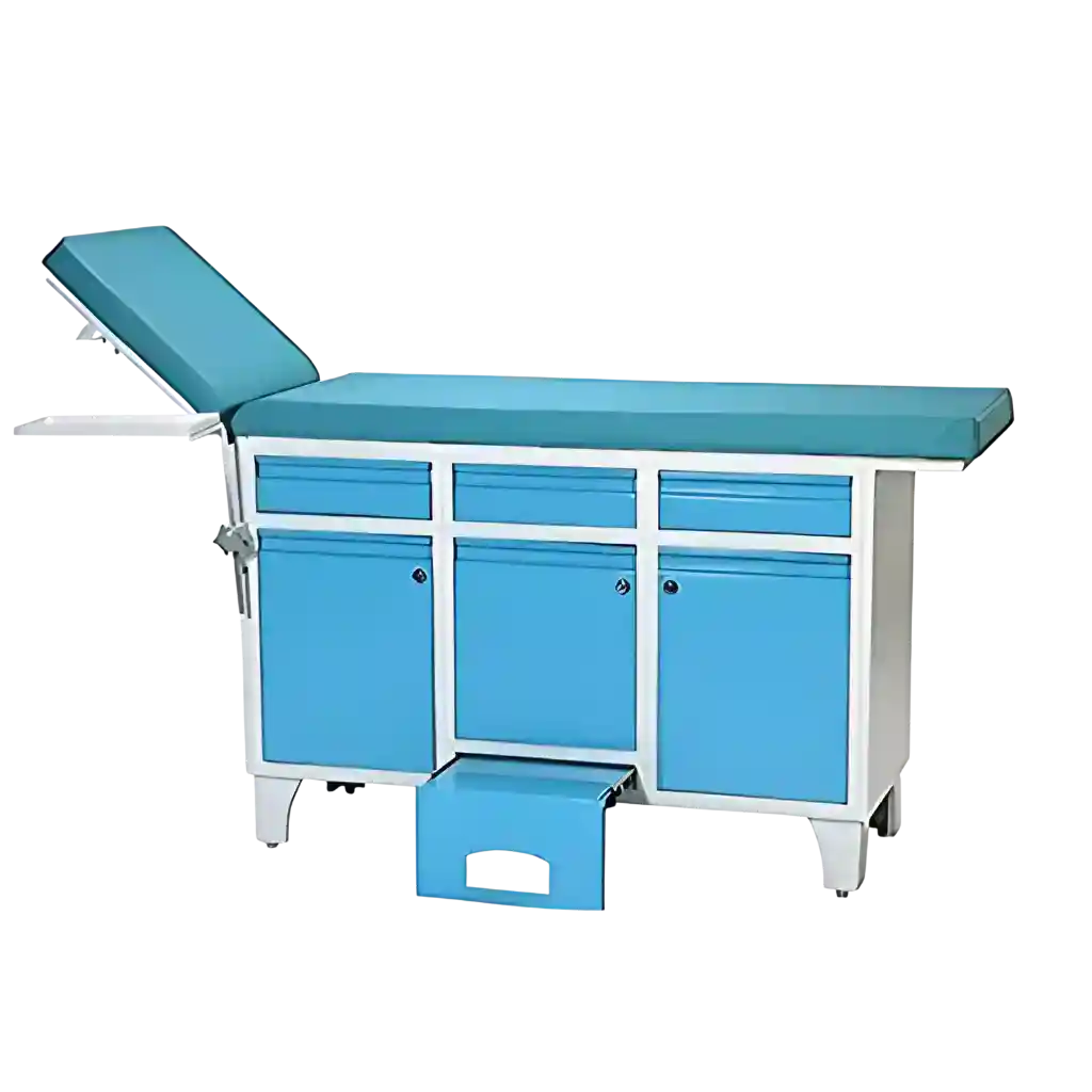  Examination couch with Boxes 